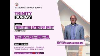 #Trinity_Sunday_15th_JUNE_2025 || 09:30am Luganda Service  || #St. Andrew's Church Bukoto