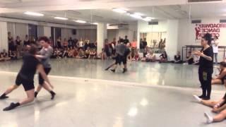 Sonya Tayeh class at Broadway Dance Center