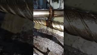 45° Degree Spiral Shaft#Gear#milling#hobbing#mechanical#mechanic#automobile#machining#lathe#cnc