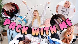 PACK WITH ME FOR .... KOFFER PACKEN SOMMERFERIEN | MaVie Noelle