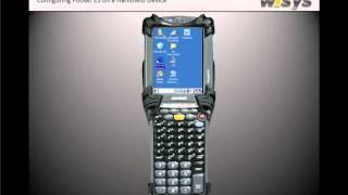 Configuring WiSys WMS for Macola on a Handheld Device