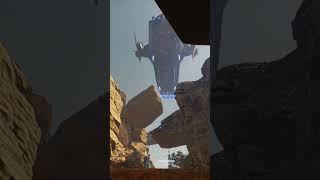 Epic Flyover in Star Citizen