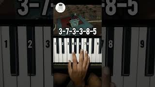 Monsters vs Aliens Piano Scene (Piano Tutorial) #pianotutorial #shorts