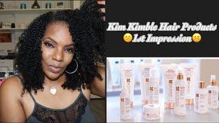 Kim Kimble hair products 1st impression