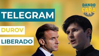 La historia de 2018 que une a Macron y al fundador de Telegram, Pavel Durov