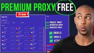 How to get Free Proxy Socks 4,5  Working | get a Free Premium Proxy List |  Best Website 2024