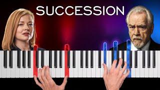 Succession - Main Theme - Piano Cover & Tutorial