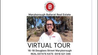 Real Estate Kate  Introducing 16-18 Douglass Street  Maryborough - Maryborouugh Ballarat Real Estate