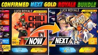 NEXT GOLD ROYALE FREE FIRE | 100% CONFIRM| UPCOMING GOLD ROYALE FREE FIRE | NEXT GOLD ROYALE