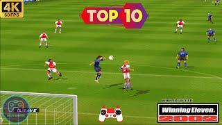 Top 10 Header Goals - Winning Eleven 2002 || Duckstation PS1 on PC  Full Game [4K60]