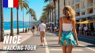 Nice Walking Tour 2024  The Most Stunning City On The French Riviera ️️ (4K)