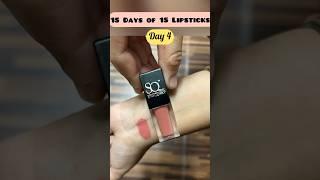 15 Days of 15 Lipsticks | Day 4 | #shorts #trending #makeup #lipstick #viralvideo #glamifywithswati