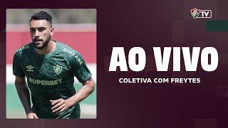 AO VIVO - COLETIVA -JUAN FREYTES