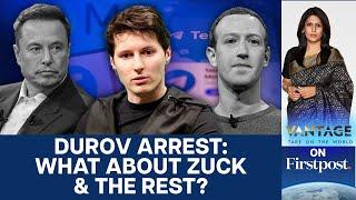 Telegram's Pavel Durov Arrested: What About Zuck & Other Tech Tycoons? | Vantage with Palki Sharma