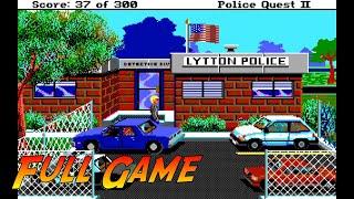 Police Quest 2 - The Vengeance | Complete Gameplay Walkthrough - Full Game | No Commentary