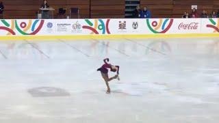  Анна ЩЕРБАКОВА / Anna Shcherbakova - Winter European Youth Olympic Festival - FS - 14.02.19