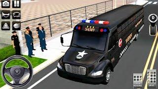 Police Bus Driving Simulator 2019 - 3D Bus Prisoner Transporter Driver - Android GamePlay