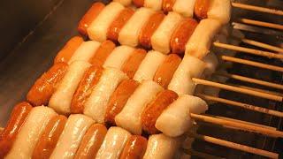 전참시 이영자가 극찬한 소떡소떡 원조 / 안성휴게소 / Sausage rice cake skewer / korean street food