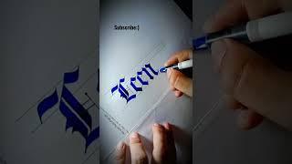 What?  #calligraphywithme #shorts