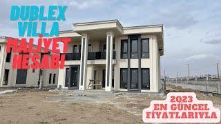 Dublex Villa Maliyeti |Müstakil ev yapımı |Arsalı ev | Betonarme | Depreme dayanıklı ev |Concrete