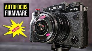 Fujifilm Autofocus Firmware Announced