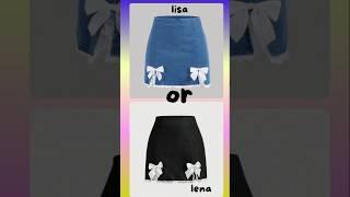 lisa or lena #lisa #shein #outfit #outfit #aesthetic #fashion #short #shorts #youtubeshorts