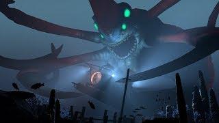 Subnautica Prawn Suit VS Reaper Leviathan