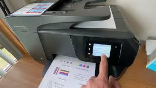 HP Officejet Pro 8710 All In One Printer-836 Pags Only- Still Takes NON Hp Ink