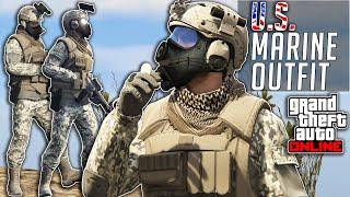 GTA 5 ONLINE US MARINE/ARMY OUTFIT TUTORIAL AFTER 1.54 CLOTHING GLITCHES NOT MODDED Cayo Perico