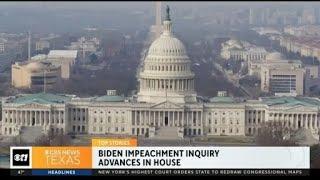 House of Representatives to vote on Biden impeachment inquiry