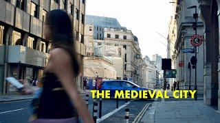 City of London Churches Walking Tour | Medieval London (4K)