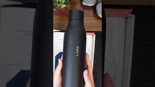 Sleek and Self Cleaning Water Bottle | LARQ Bottle Purevis #asmr #asmrunboxing