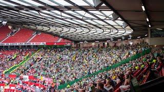 Thousands of Celtic fans in old Trafford for todays legend game #celticfc #parkhead #oldtrafford