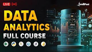 Data Analytics Full Course 2024 | Data Analytics Course - Beginner to Advanced | Intellipaat