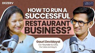 How she built Mumbai's most popular restaurant Ft. Gauri Devidayal, Founder of Food Matters Group