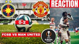 FCSB vs Manchester United 0-2 Live Stream Europa League UEL Football Match Score 2025  Highlights