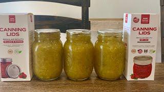 Relish Recipe + Trying NEW Canning Lids - ForJars Review | Baker Hill Farm