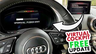 Audi A3 Virtual Cockpit firmware update tutorial with download links