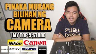 PINAKA MURANG BILIHAN NG CAMERA (TOP 5 STORE)