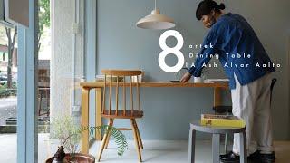 いつの時代でもスタンダードであり続けるデザインartek Dining Table 81A Ash Alvar Aalto/アルテック ダイニングテーブル アッシュ アルヴァ・アアルト