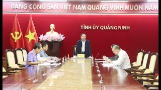 Họp Thường trực BCĐ phòng, chống tham nhũng, tiêu cực tỉnh