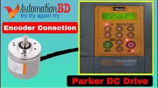 Encoder Connection with Parker DC Drive   and Testing By Automation BD