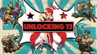 Lords Mobile -  Unlocking T5 Troops!