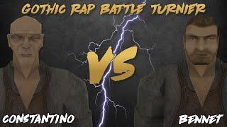 Constantino vs Bennet - Gothic Rap Battle Turnier - Viertelfinale 1