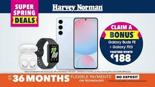 Super Spring Deals Now on at Harvey Norman!