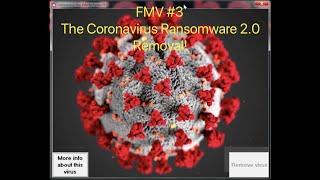 Coronavirus Ransomware 2.0 - The "cure"