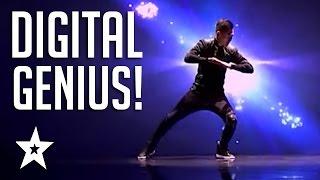 Digital Animated Dance Audition On Mongolia's Got Talent | Got Talent Global