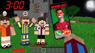 GECE 3'TE RONALDO FUTBOLCULARI ARIYOR!  - Minecraft