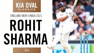 Rohit Sharma's MAIDEN century away from home | Kia Oval Classics | England v India 2021