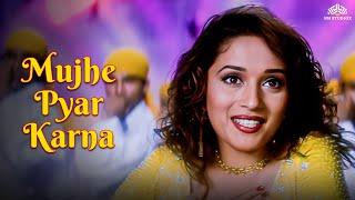 Madhuri Dixit Superhit Song - Mujhe Pyar Karna Sabke Samne | Mohabbat | Sanjay Kapoor | 90s Songs